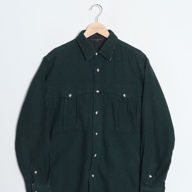 90's Vintage Wool Shirts