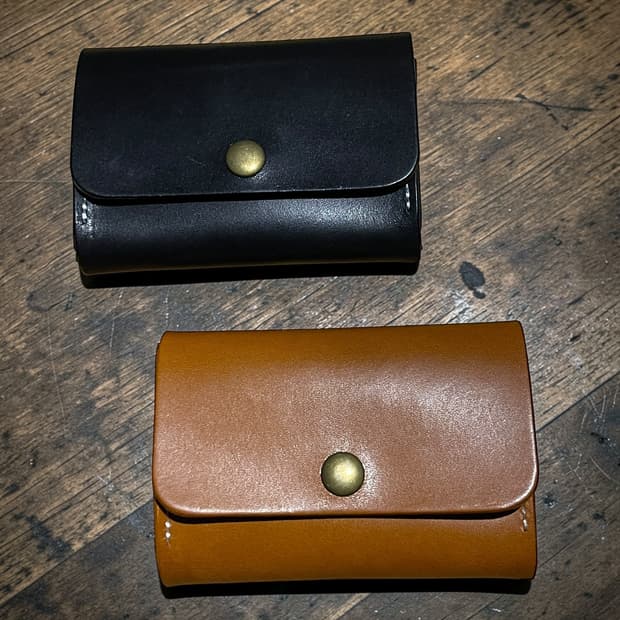 Vintage Leather Mini Wallet