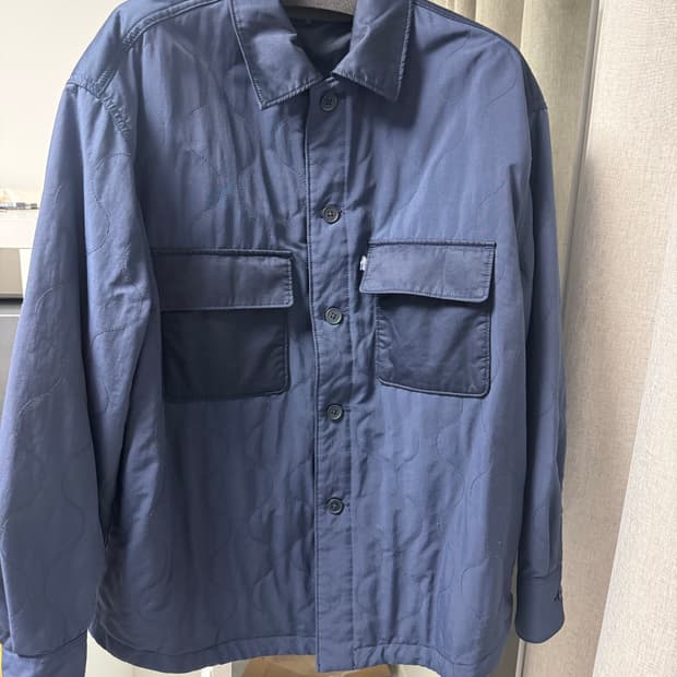 Levis made crafted 리바이스 네이비 퀼팅 자켓 판매 코모리
