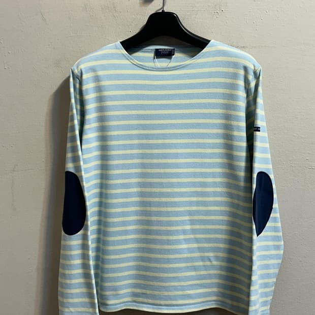 세인트제임스 라텔리에 스트라이프 코튼 티셔츠