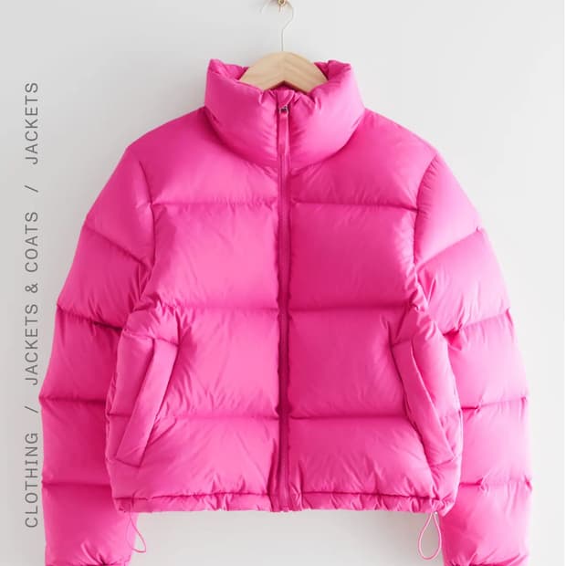 앤아더스토리즈 숏패딩