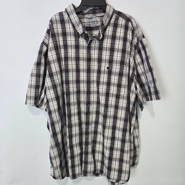 칼하트 체크 셔츠 3XL