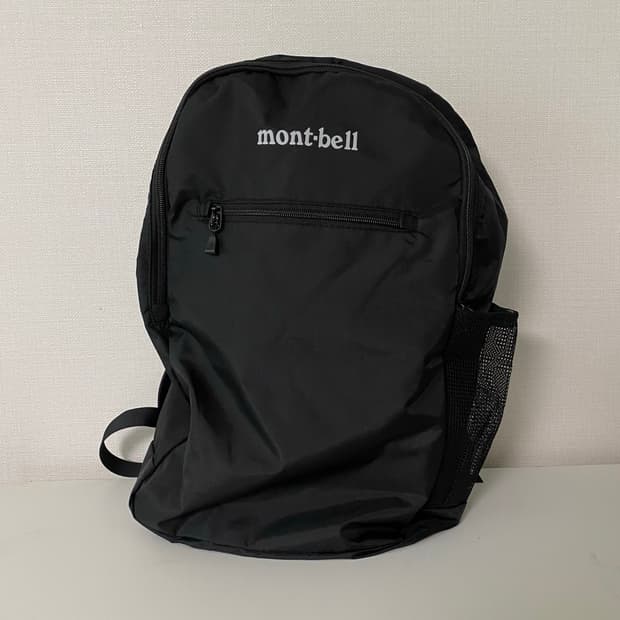 몽벨 포켓터블 라이트팩 블랙
