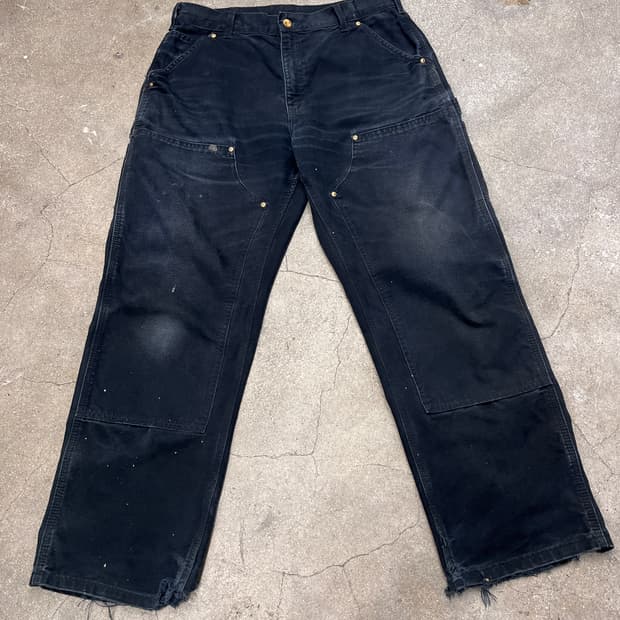 00’s Carhartt 칼하트 더블니 블랙 B01 BLK