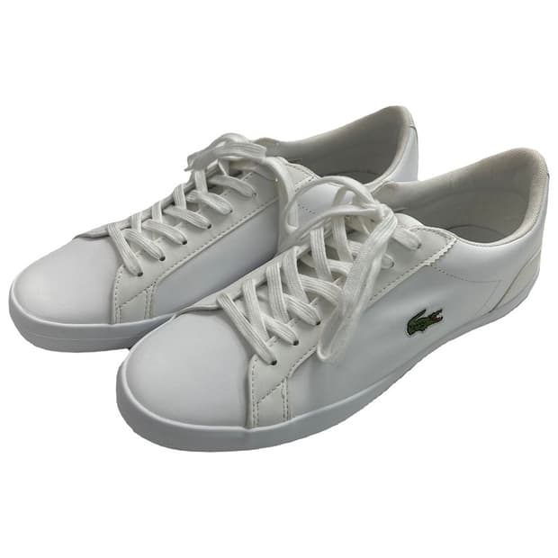 라코스테 스니커즈 화이트 UK8