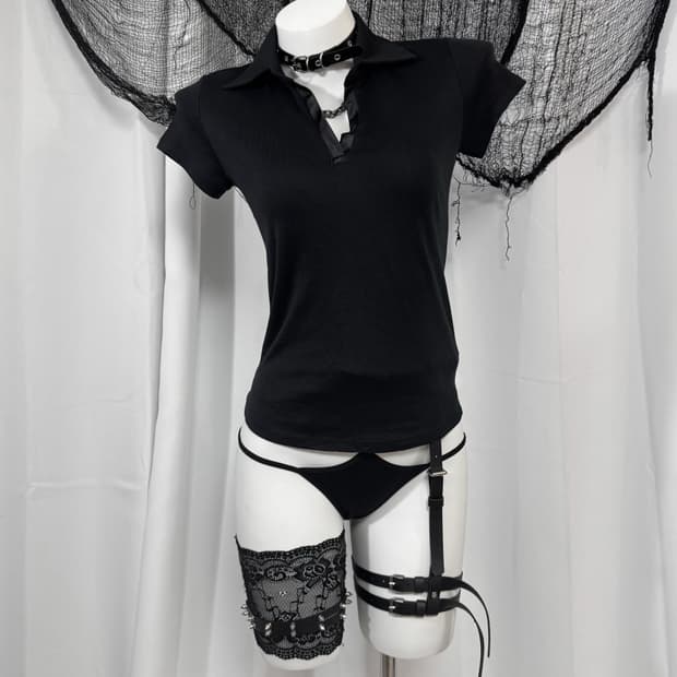 black pk t-shirt