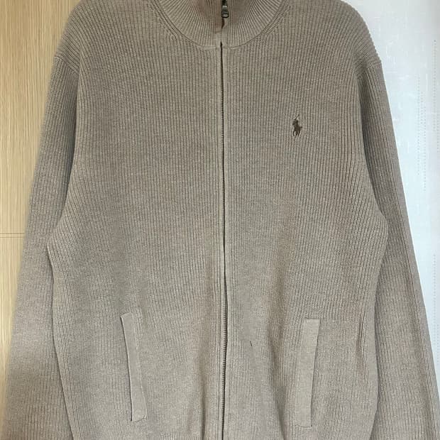 폴로 니트집업