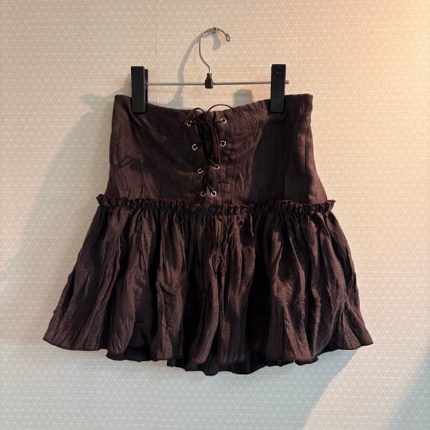 빈티지 미니 스커트