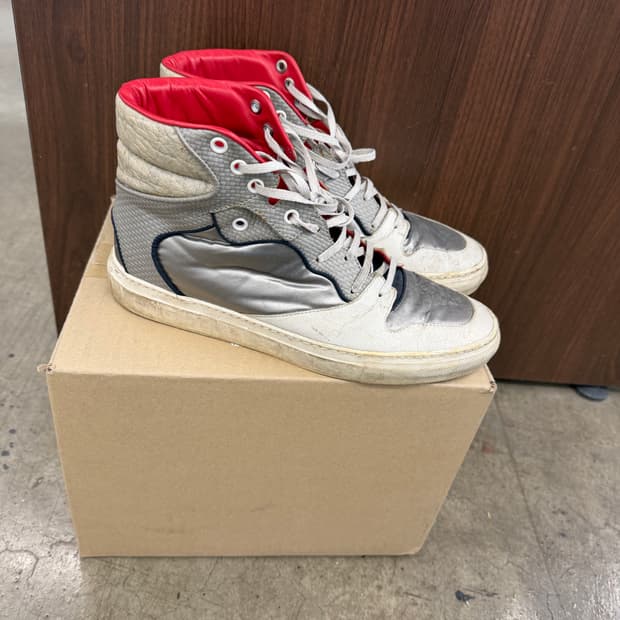 2012ss 발렌시아가 멀티컬러 하이탑 스니커즈 