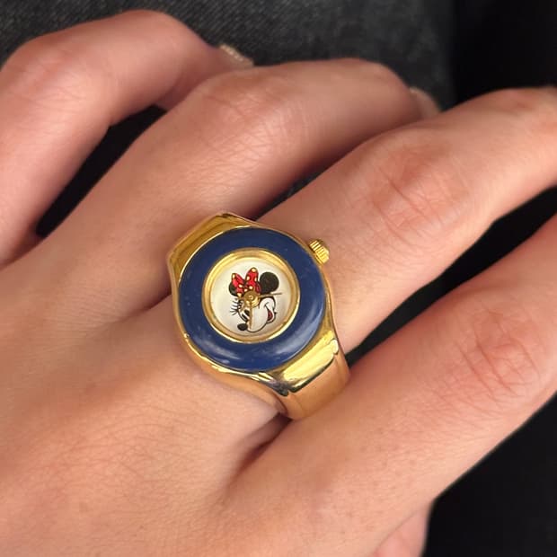 Vintage watch ring