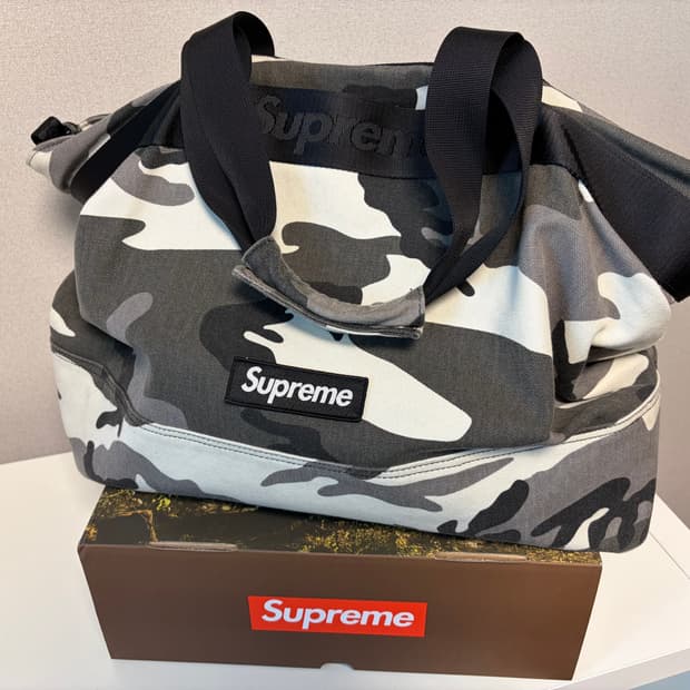 Supreme Tote Bag Snow Camo - 25SS