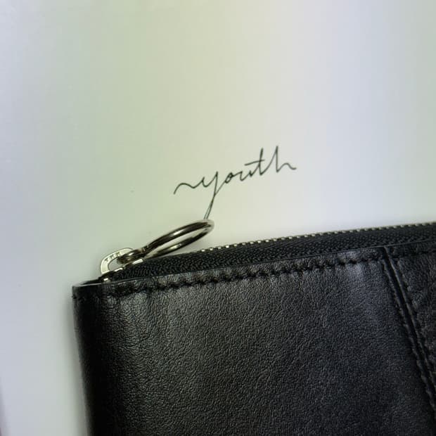 유스 가죽 반지갑