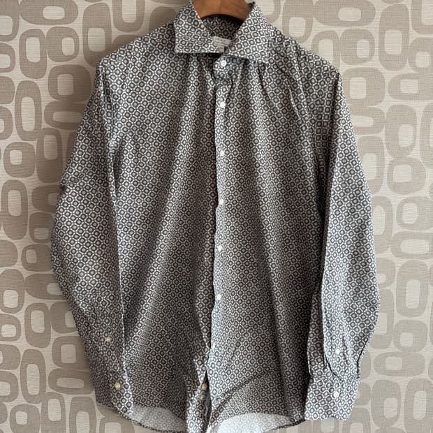 Orian 오리앙 플라워 패턴 셔츠