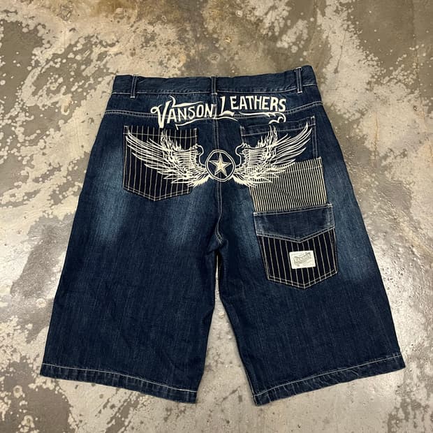 밴슨 버뮤다 데님팬츠 2XL