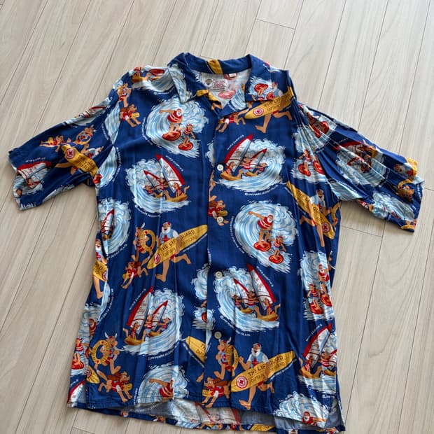 캡틴 산차 나일론 셔츠 L