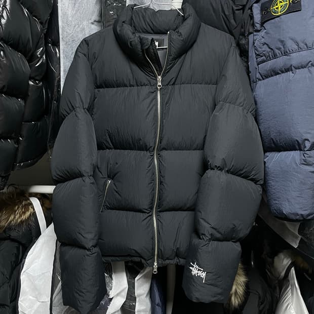 [XS사이즈] 스투시 나일론 다운 푸퍼 패딩 자켓