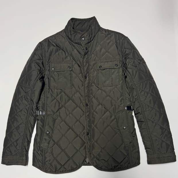 마인드브릿지 캐쥬얼 퀄팅 자켓 카키 M~L