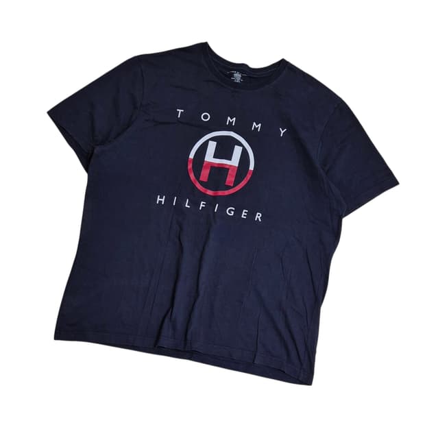 타미힐피거 빅로고 반팔티