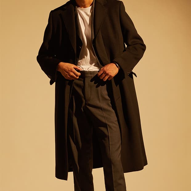 토니웩 크루도 캐시미어 커팅 코트 / 남성 코트/ 남자 코트