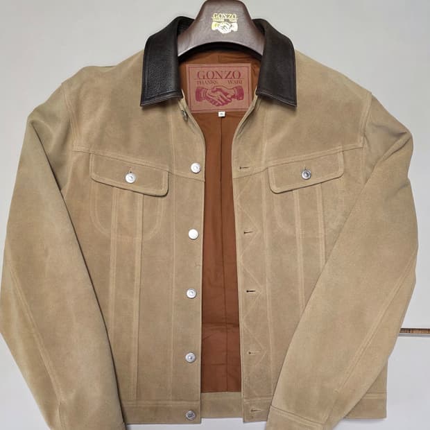 (XL) 곤조1 스웨이드 자켓