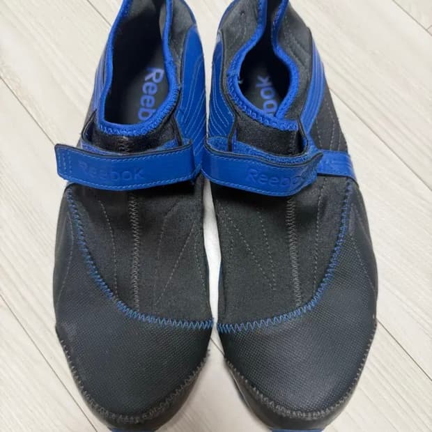 reebok stitch velcro sneakers 270 kiko