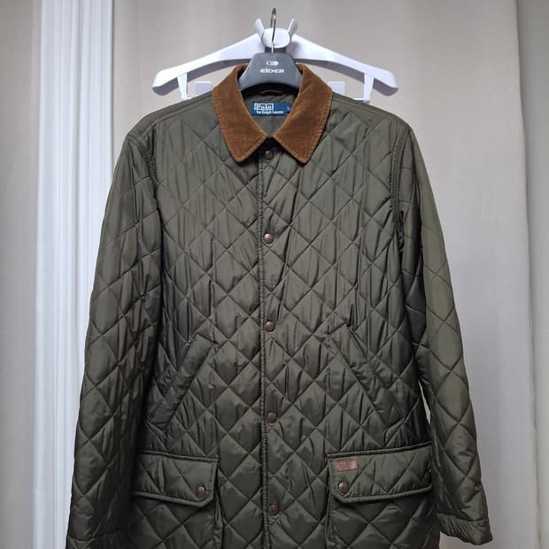 폴로랄프로렌 퀼팅자켓 