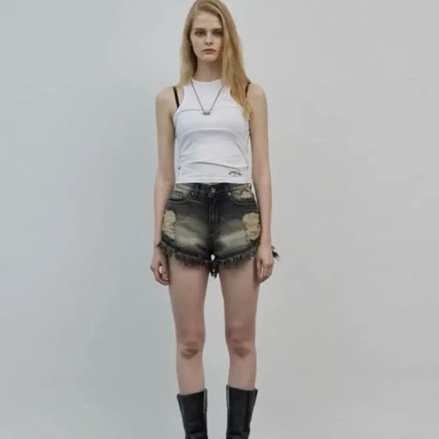 보헤미안 서울 레터링 홀테넥 나시