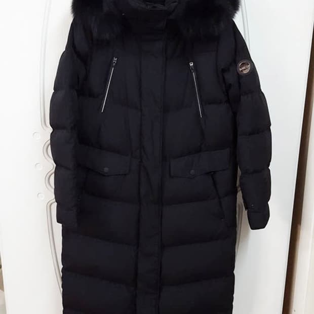 내셔널지오그래픽 여성 다운 롱패딩 S