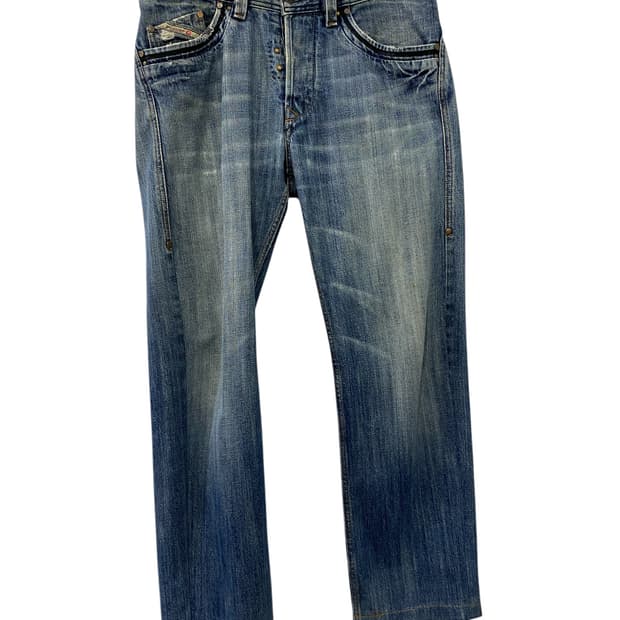 디젤 로고 데님팬츠(30)