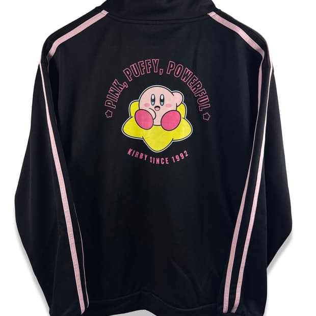 별의커비 블랙 핑크 프린팅 져지2369