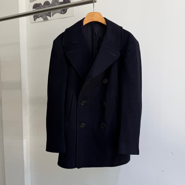 40's NAVAL CLOTHING FACTORY 피코트
