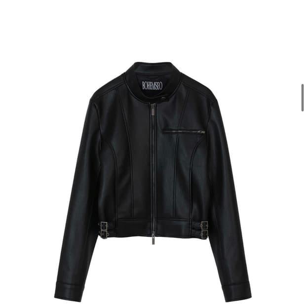 보헤미안 서울 MATT LEATHER BIKER JACKET