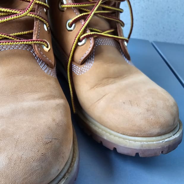 팀버랜드 여성 6인치 프리미엄 옐로 워터프루프 워커부츠 (235-40)