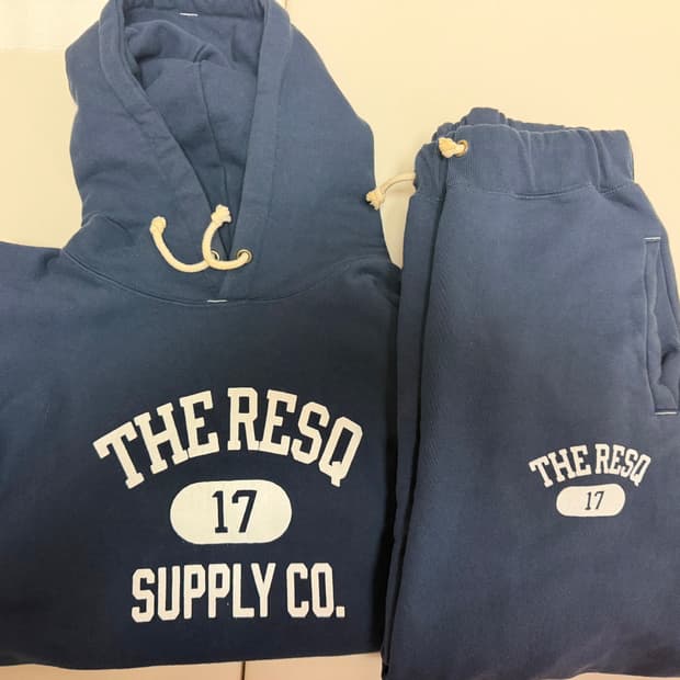 더레스큐 네이비 셋업 상의xxl 하의xl