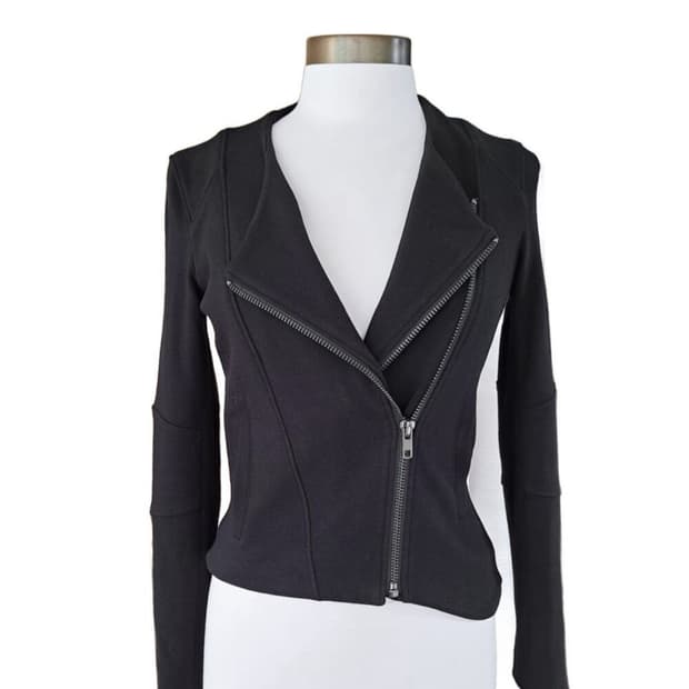 헬무트랭 moto zip style jacket