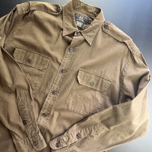 90‘s RRL military shirts