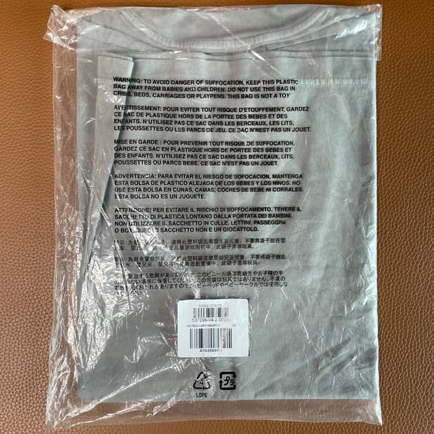 [XS] 이지갭 숏슬리브 라이트그레이 