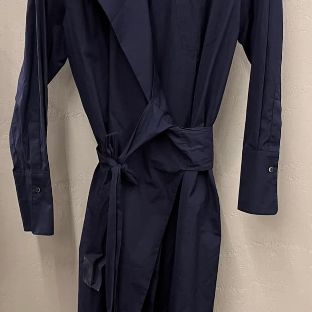 렉토 RECTO 랩 스타일 셔츠 원피스 F