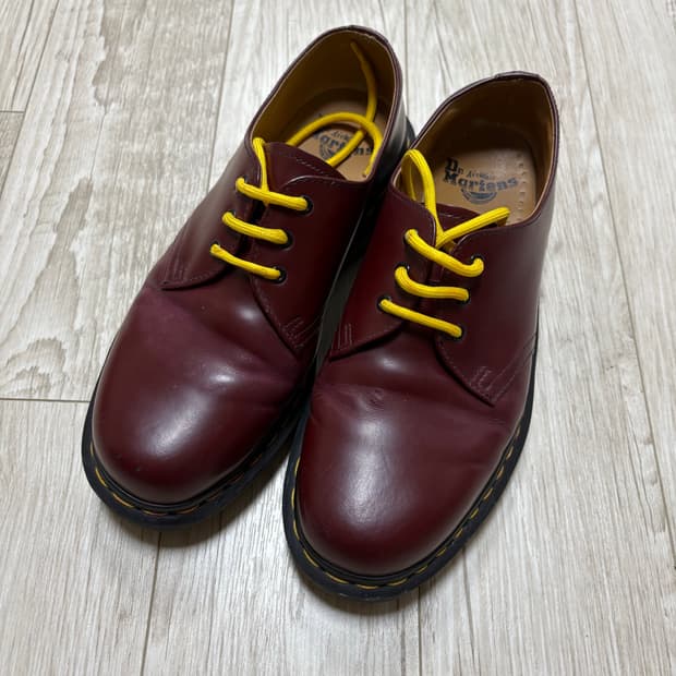 닥터마틴 1461 3홀 체리레드 260