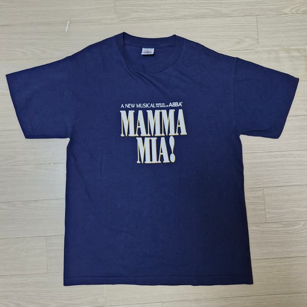 [M] 맘마미아 뮤지컬 by ABBA 오피셜 티셔츠 made in USA
