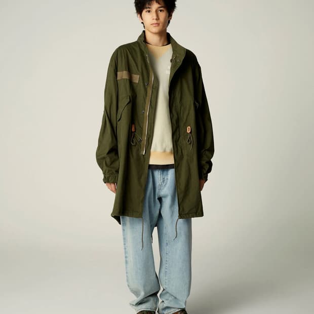 [구매글 S, M ] 카키스 khakis 23fw m65 피쉬테일 파카