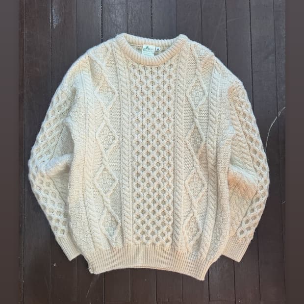 아란 크래프트 니트 