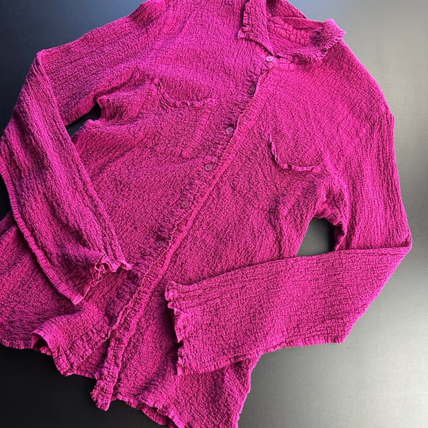 me Issey miyake crinkle shirts