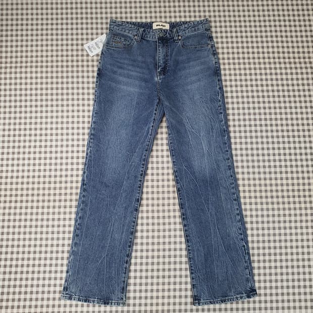 미착용 플랙 와이드 데님 청바지 남자30