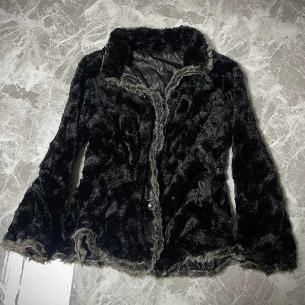 (Unknown)vkei fur jacket