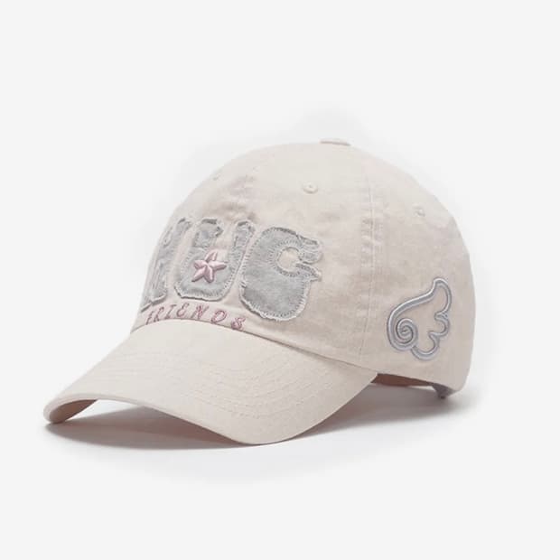 허그유어스킨 허그 프렌즈 캡 핑크