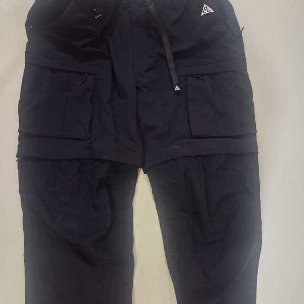 [us xl] 나이키 acg 스미스 서밋 카고 팬츠 블랙