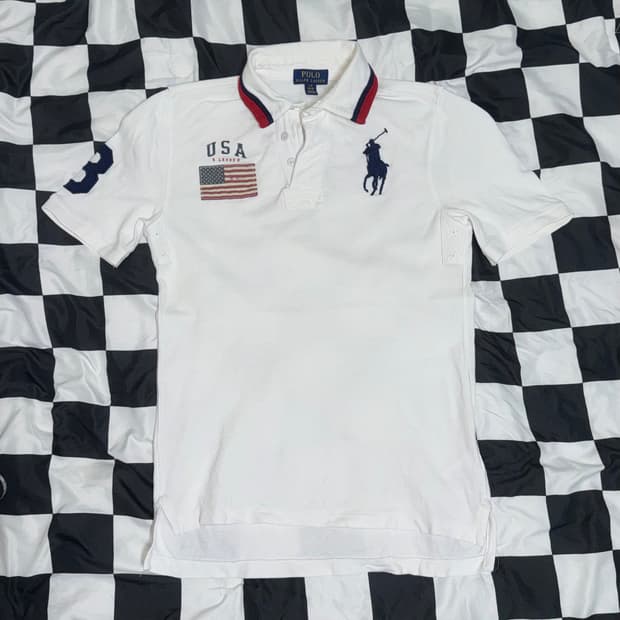 폴로 랄프로렌 빅포니 성조기 14-16