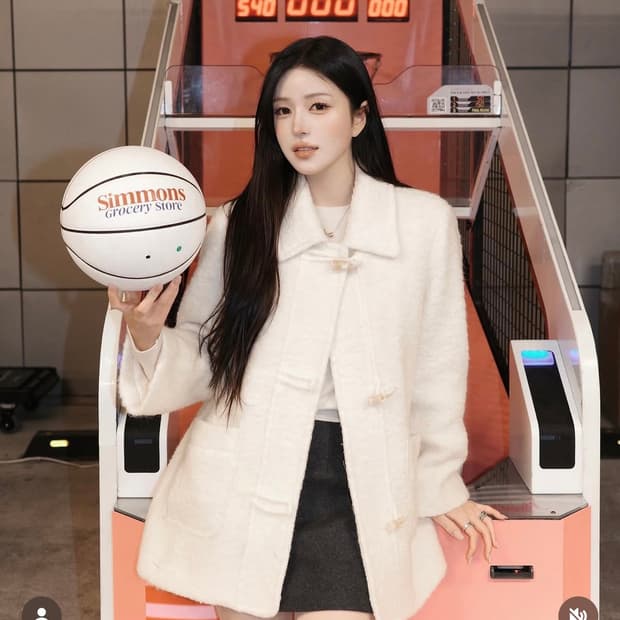 킨더살몬 떡볶이 코트