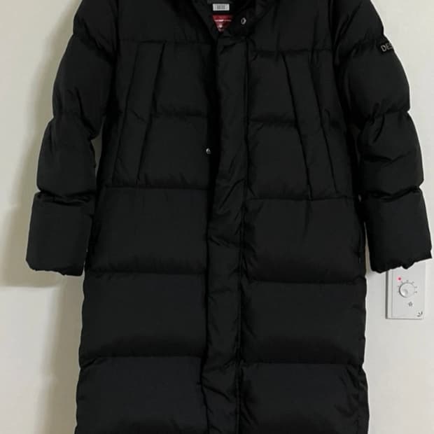 데상트 구스다운 롱패딩